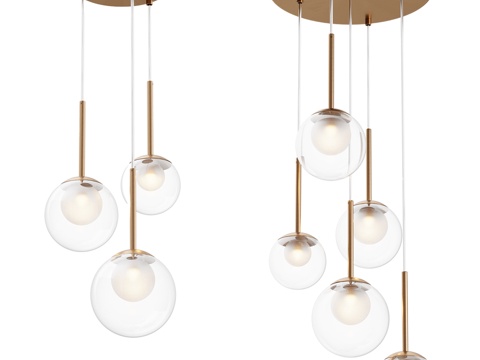  吊灯 Basic form3d模型 