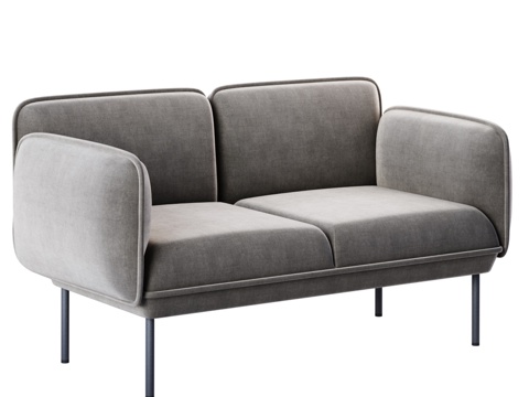  OM沙发波恩款3d模型 