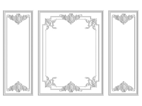 墙面装饰材料第102号3d模型3d模型 