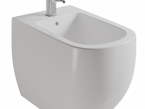  ABBER Bequem AC1152 壁挂式坐浴盆3d模型 