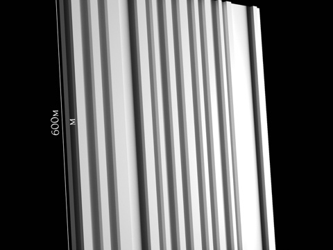  石膏3D面板 优雅-23d模型 