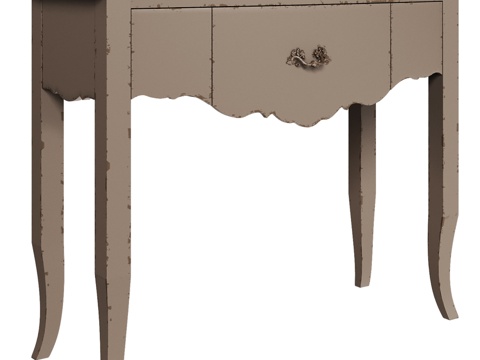  OM经典风格边柜3d模型 