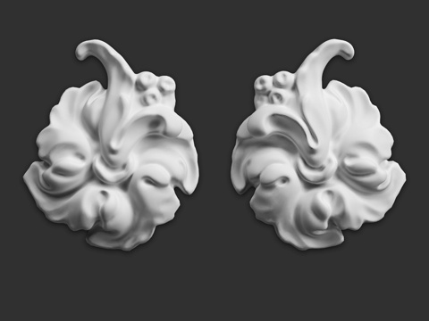  SDT42 中间（成对）3d模型 