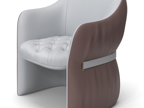  现代简约单人沙发 单人沙发 简约沙发 休闲沙发 客厅沙发3d模型 