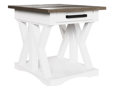  OM北欧风格边几3d模型 