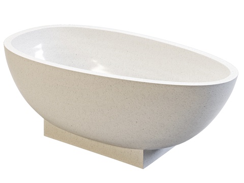  浴缸 TERASSO WHITE3d模型3d模型 