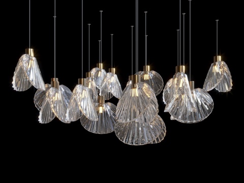  Vargov®设计照明组合 - LC04483d模型 