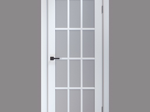  室内门 CARDA 型号 K-61 白色柔软款3d模型 