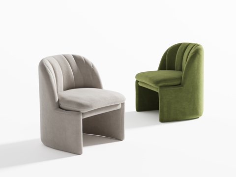  现代餐椅3d模型 