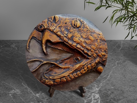  现代装饰摆件3d模型 