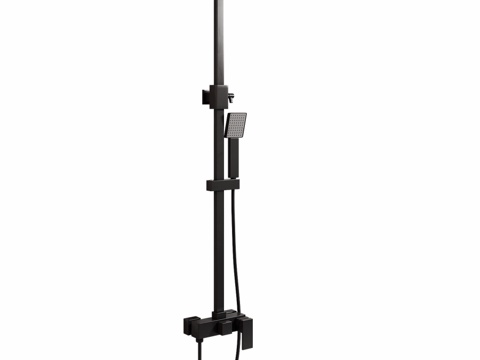  ABBER Daheim AF8220 不带出水口的淋浴架3d模型 