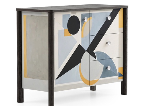  OM THE-IDEA 抽屉柜 BERGEN 0613d模型 