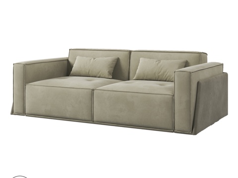  OM沙发都灵023d模型 