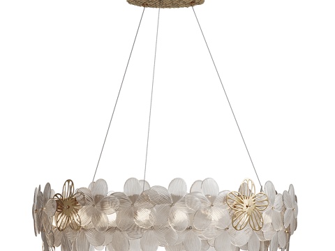  现代简约吊灯 吊灯 简约吊灯 餐厅吊灯 玻璃吊灯 轻奢吊灯3d模型 