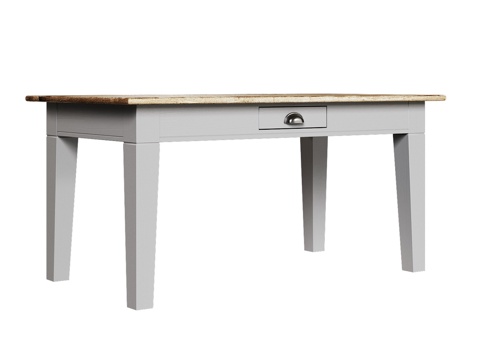  OM 餐桌 160x90 经典风格款3d模型 