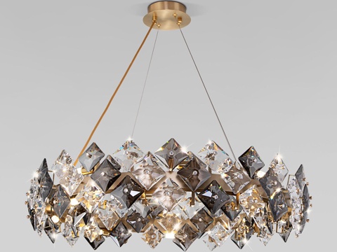  OM水晶吊灯 Bogate s 371 St3d模型 