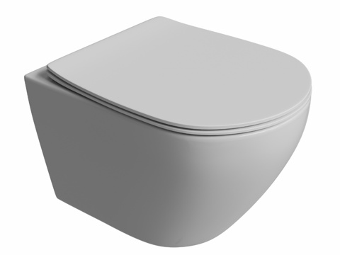 OM悬挂式马桶 STWORKI Kronborg S28403d模型