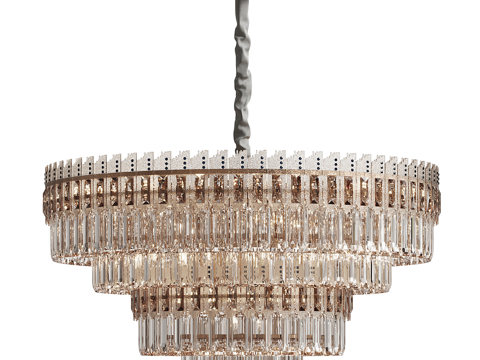  现代简约吊灯 吊灯 简约吊灯 餐厅吊灯 玻璃吊灯 轻奢吊灯3d模型 