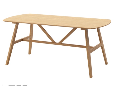  LoftDesigne 6974型号餐桌3d模型 