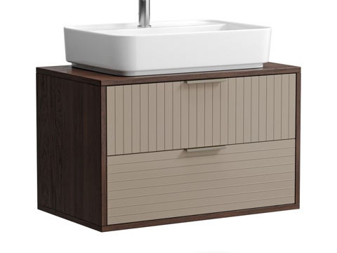  OM THE-IDEA 壁挂式浴室柜 WPR 283d模型 