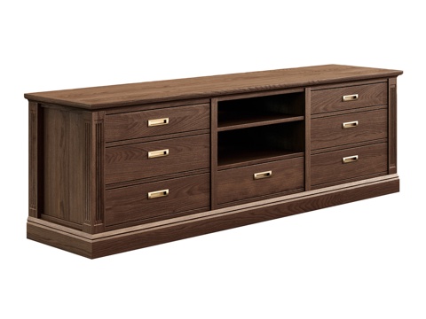  TIMELESS床头柜3d模型 