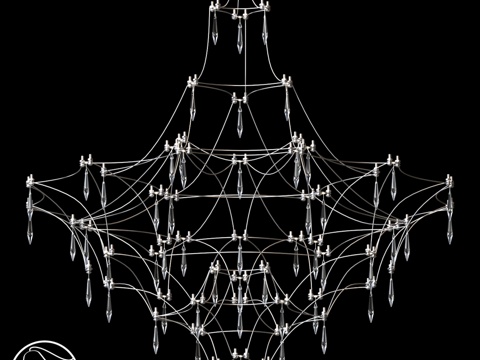  LampsShop.ru L1918 吊灯 Net3d模型 