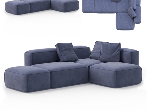  (OM) HIPPO沙发 200 x 280 来自MANO3d模型 