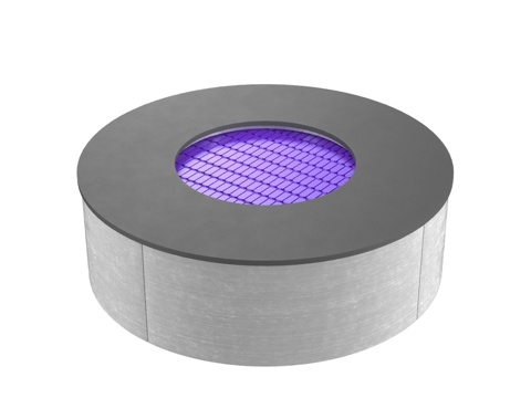  嵌入式蹦床圆形135OM3d模型 