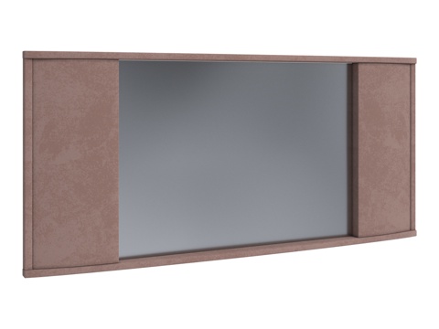  维多利亚壁镜3d模型 