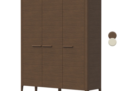  OM衣柜D3 Bergamo3d模型 