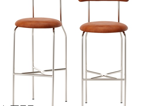  吧凳 LoftDesigne 37013 型号3d模型 