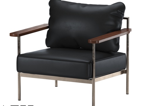  扶手椅 LoftDesigne 37018 型号3d模型 