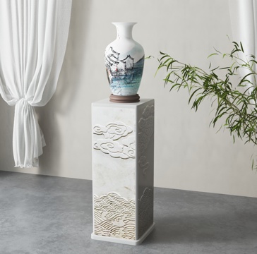  现代装饰摆件3d模型 