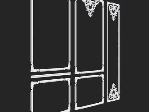  RosLepnina出品 ELIS系列4-5-6号框架3d模型 