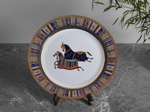  现代装饰摆件3d模型 