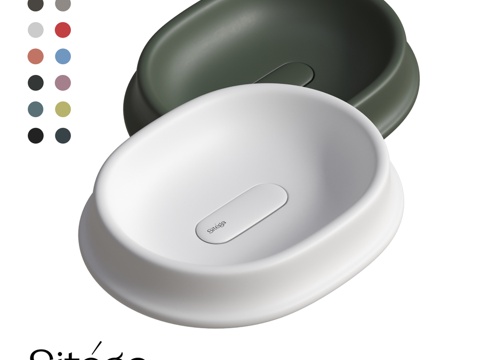  椭圆形水槽 Sitega Sayma 5703d模型 