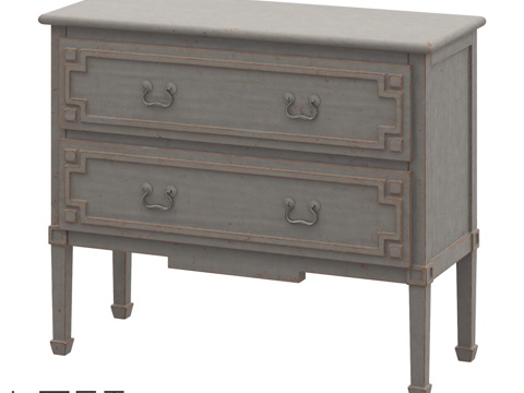  LoftDesigne 80316型号抽屉柜3d模型 