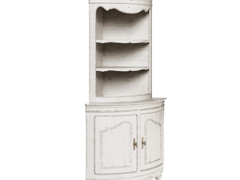  OM经典风格转角衣柜3d模型 