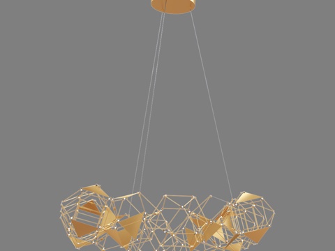  OM LED吊灯 Eurosvet 90369 12 Uma3d模型 