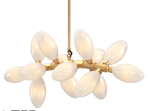  LoftDesigne 8038型号吊灯3d模型 