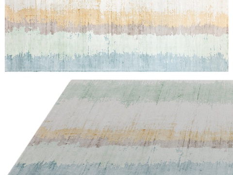  地毯 OCEAN TIRQ Art de Vivre Kov3d模型 