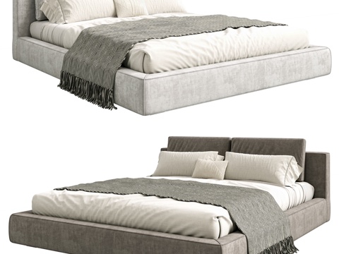  OM Bed Fresno3d模型 