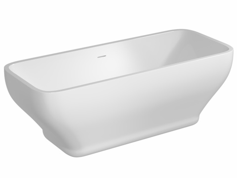  亚克力浴缸ABBER AB9220白色3d模型 