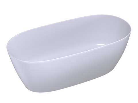  SOFIA LIGHT 浴缸（无溢水口）3d模型 