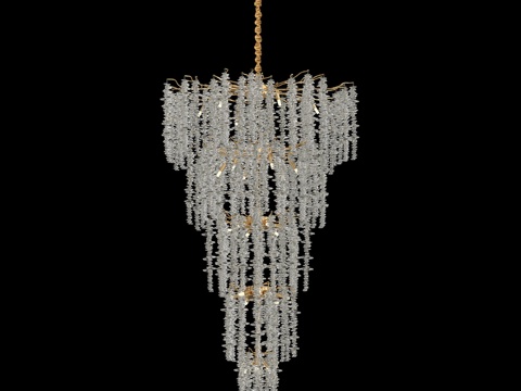  香蒂金吊灯 07871-5RD,33 OM3d模型 