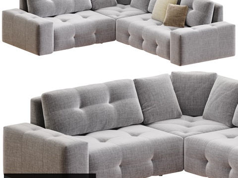 Leonardo转角沙发OM3d模型