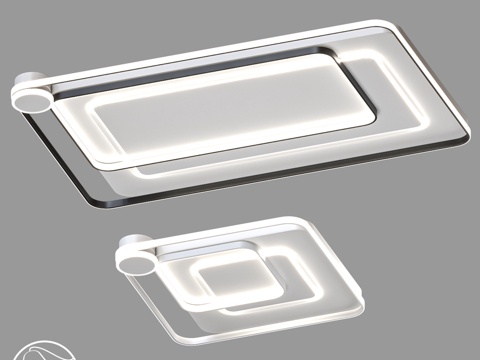  LampsShop.ru PL3230 光谱灯吊灯3d模型 