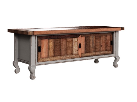  OM电视柜120厘米乡村风格3d模型 