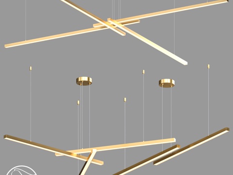  LampsShop.ru L1389 吊灯 Abby3d模型 