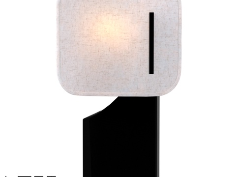  台灯 LoftDesigne 8438 型号3d模型 